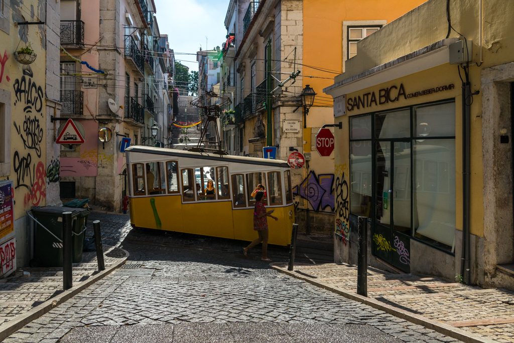 Elevador da bica, Lisbona
