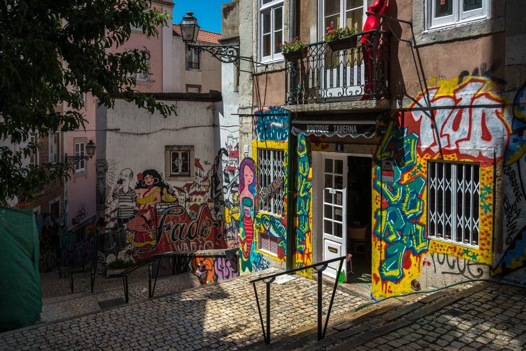 Lisbona, Escadinhas de S. Cristóvão