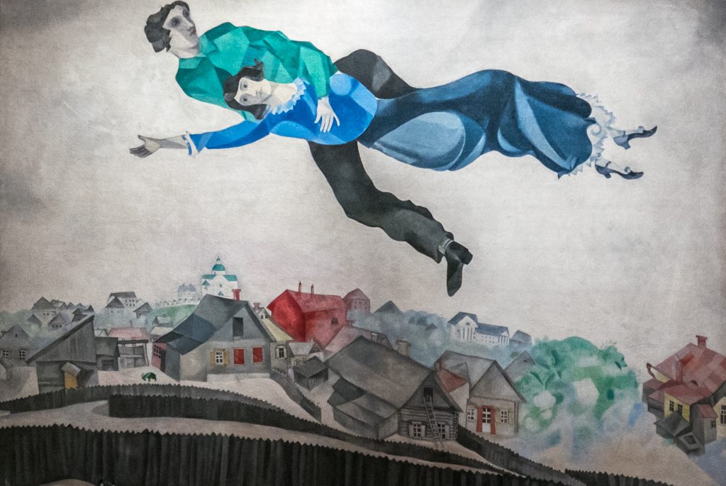 Marc Chagall, Sulla città