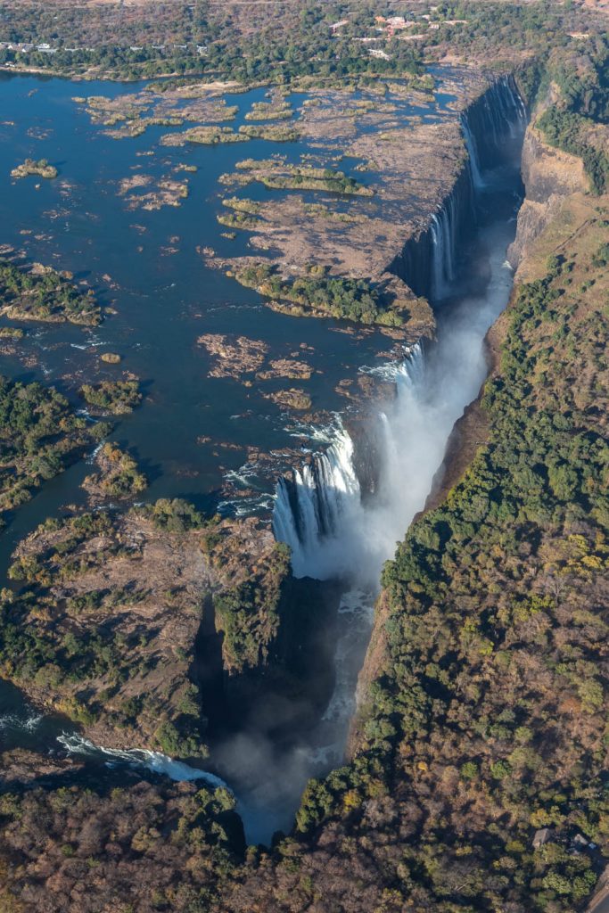 Victoria Falls, volo dell'angelo