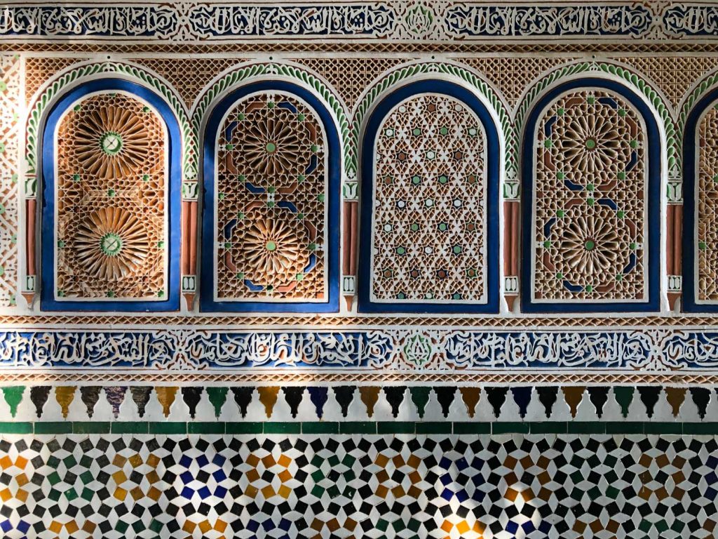 Marrakech, decorazioni