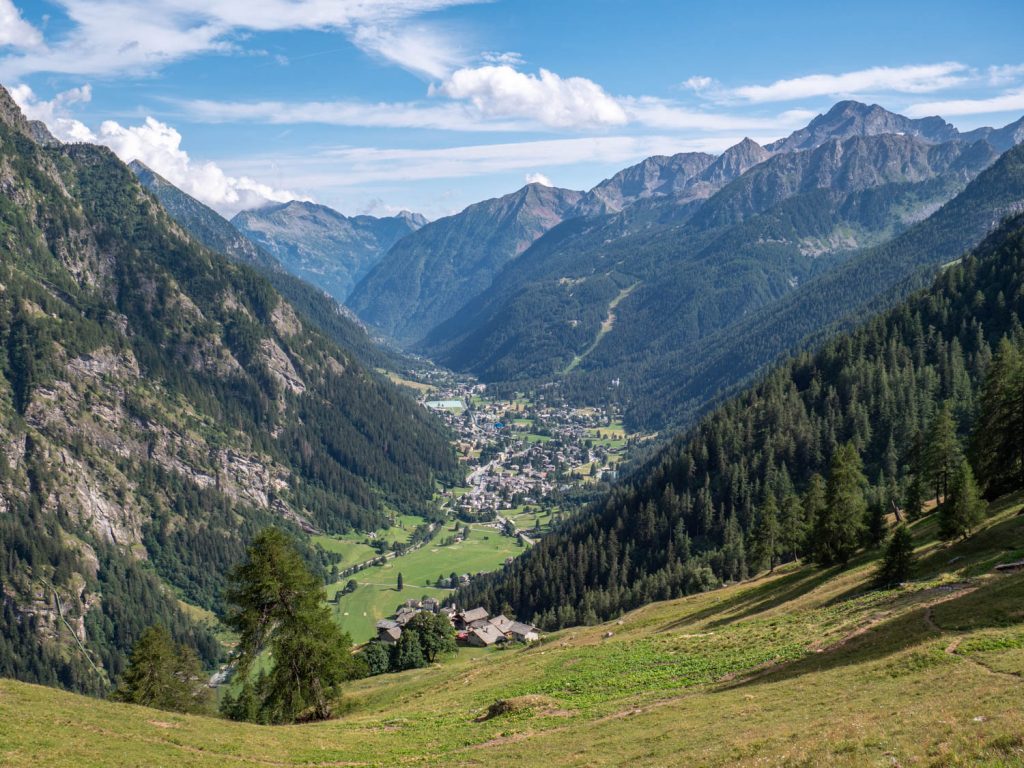 Gressoney, Alpenzu Grande